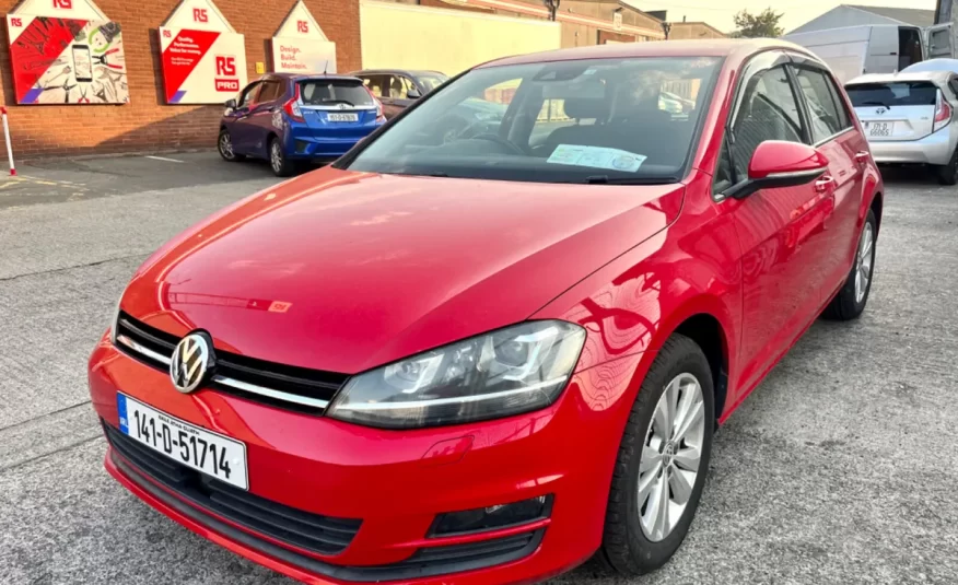 volkswagen-golf-red